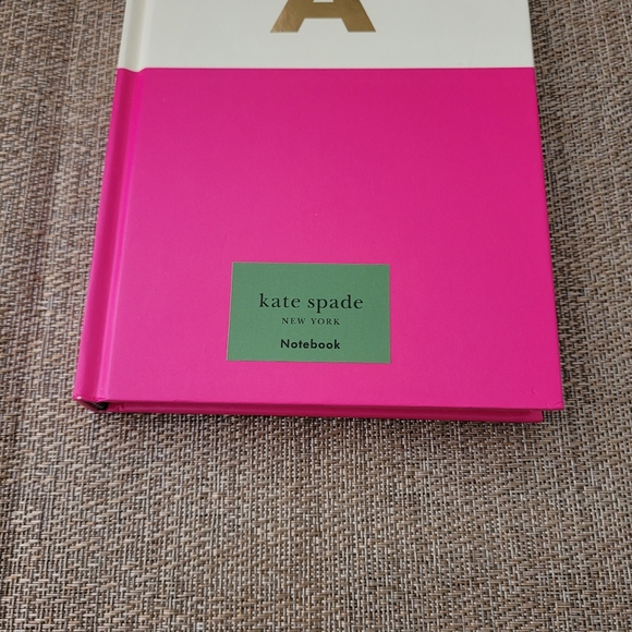 Kate Spade initial notebook, new - Picture 2 of 2
